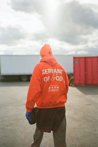 Servant Of God Hoodie - Orange