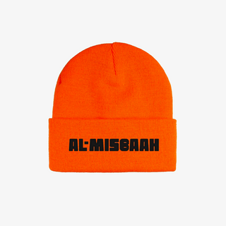 Al-Misbaah logo Beanie - Orange