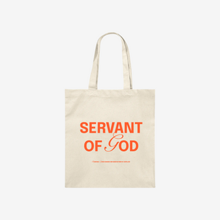 Servant Of God Regular Tote Bag - Orange